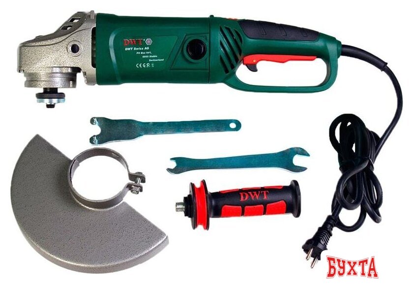 Угловая шлифмашина DWT WS22-230 D 5