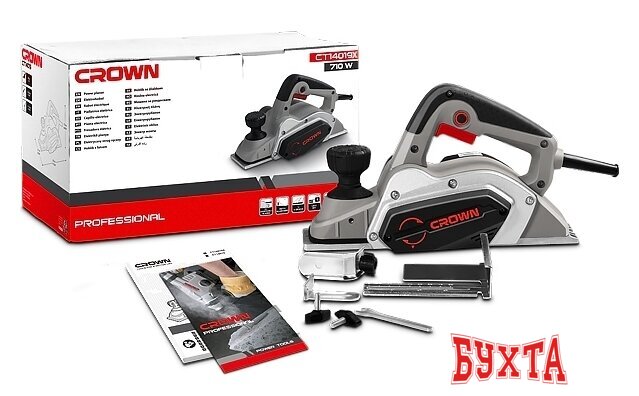Рубанок Crown CT14019X 2