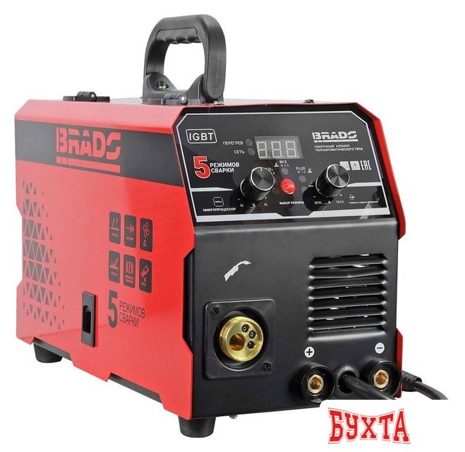 Сварочный инвертор Brado MIG/MMA-220L-27