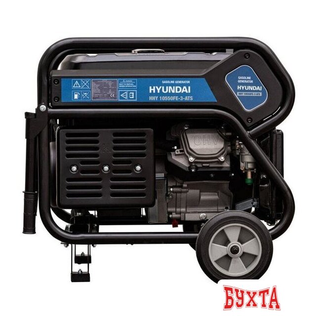 Бензиновый генератор Hyundai HHY10550FE-3-ATS 4