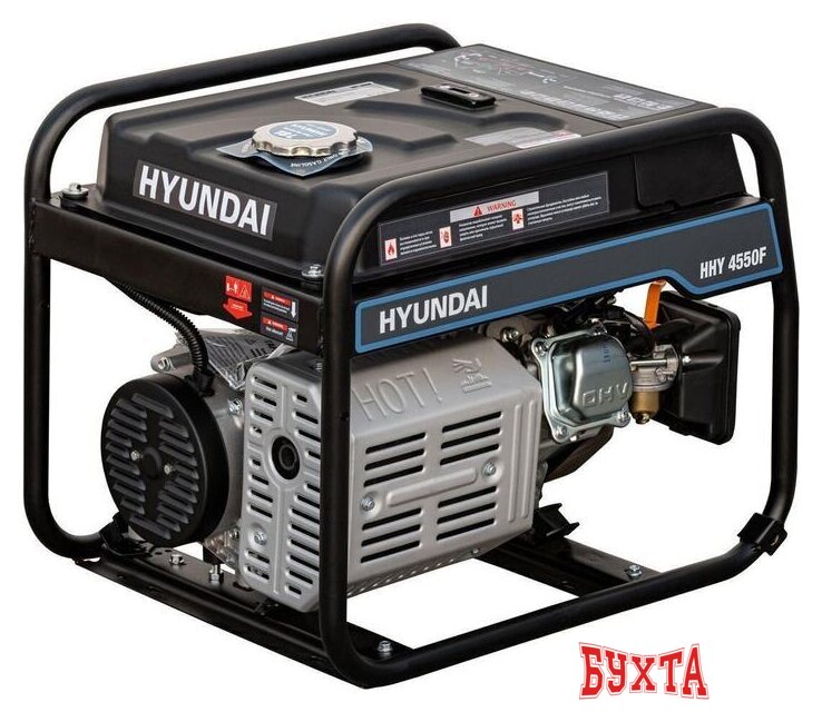Бензиновый генератор Hyundai HHY 4550F 2