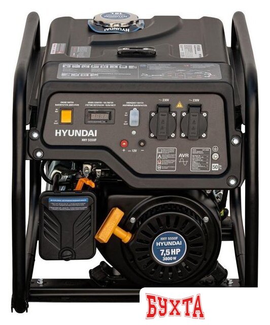 Бензиновый генератор Hyundai HHY 5550F 2
