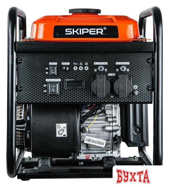Бензиновый генератор Skiper HW5000i 4