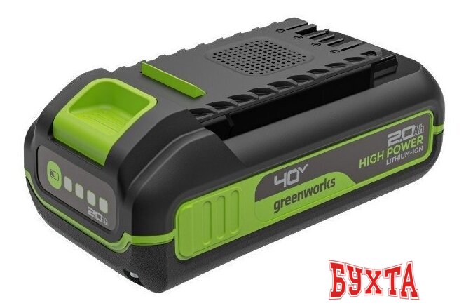 Аккумулятор Greenworks G40HP2 (40В/2 Ач)