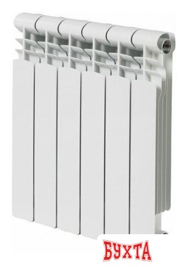 Алюминиевый радиатор Русский радиатор Фрегат AL 500/80 (6 секций)