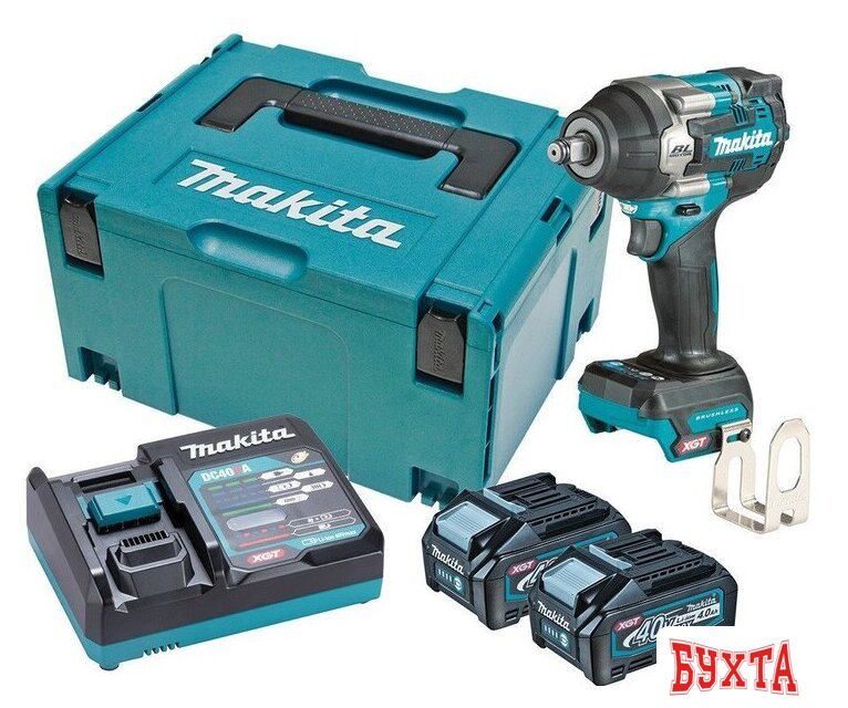 Гайковерт Makita TW007GM201 (с 2-мя АКБ, кейс)