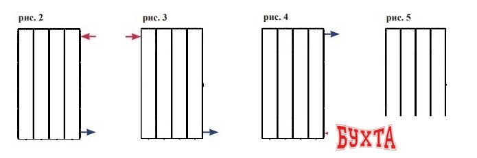 Биметаллический радиатор Rifar SUPReMO 500 (10 секций) 3