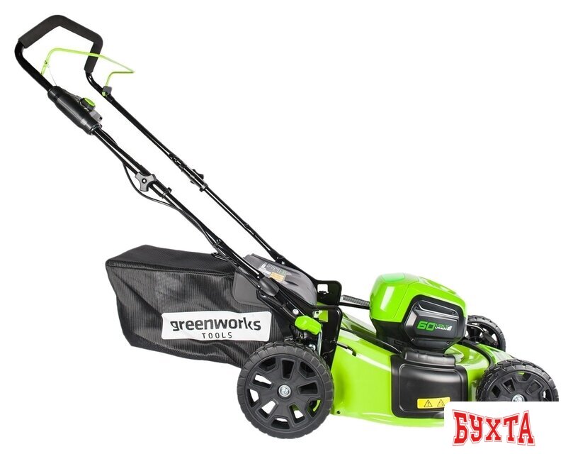 Газонокосилка Greenworks GD60LM46SP (без АКБ) 3