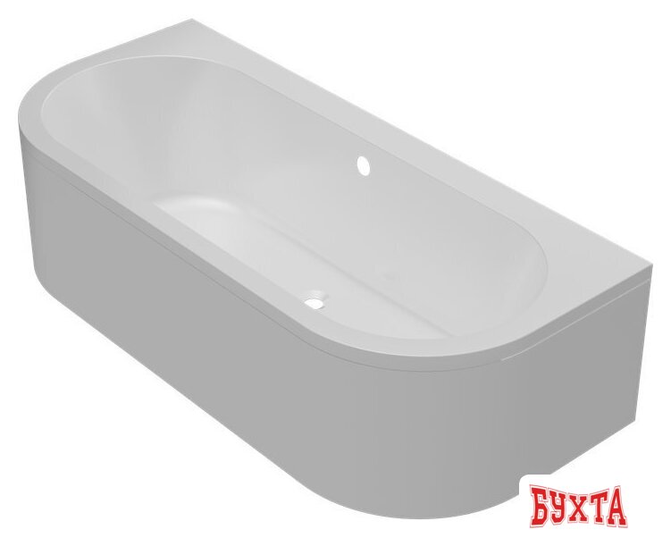 Ванна Bonito Home Aura 170x75 BH-AU-104-170W/St (с ножками) 3