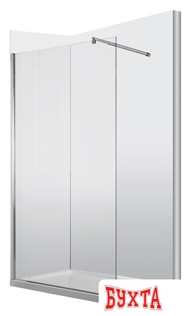 Душевая стенка Deante Abelia 120 KTA 031P (хром/прозрачное) 2