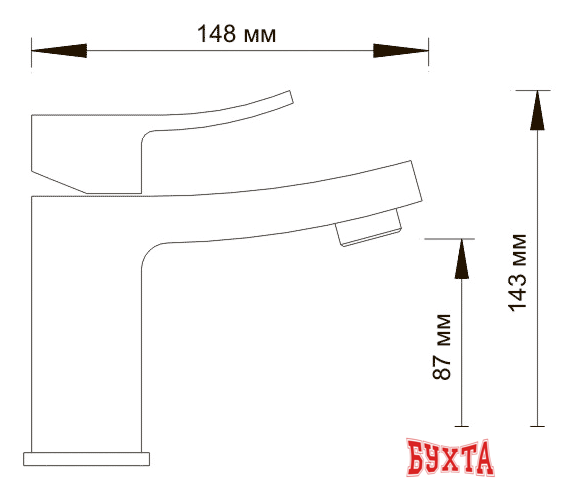 Смеситель Wasserkraft Aller 1063 3