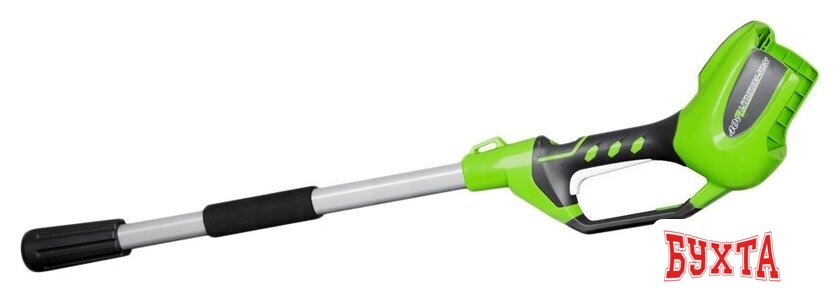 Кусторез + высоторез Greenworks G40PSH (без АКБ) 2