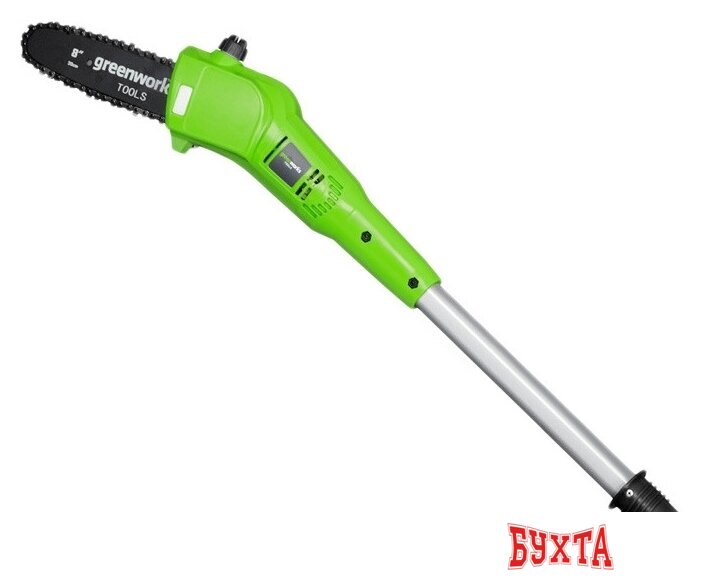 Кусторез + высоторез Greenworks G40PSH (без АКБ) 4