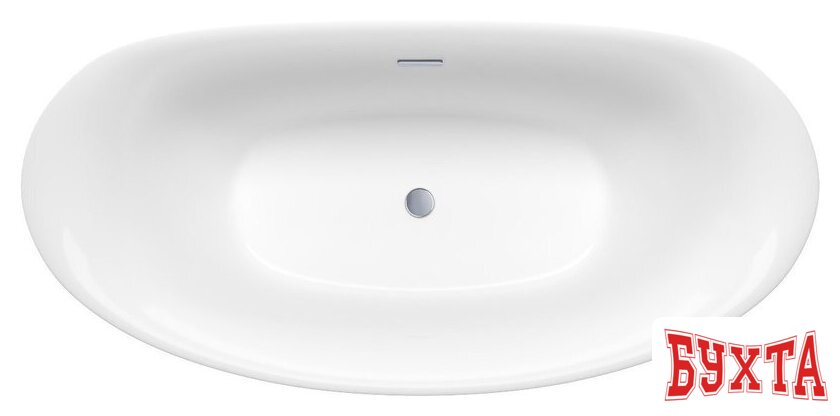 Ванна Wellsee Enjoy e Amedeo 175x83 23740101R (отдельностоящая ванна белый глянец, экран, ножки, сифон-автомат хром) 4