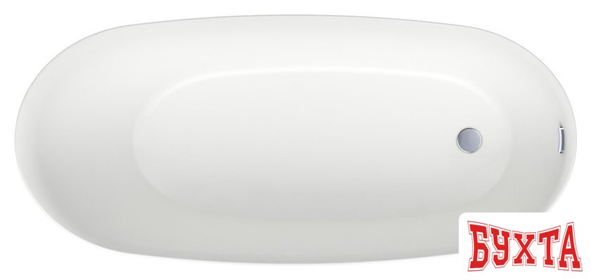 Ванна Wellsee Paradise Story 170x76,5 236601001 (отдельностоящая ванна белый глянец, экран, ножки, сифон-автомат хром) 3