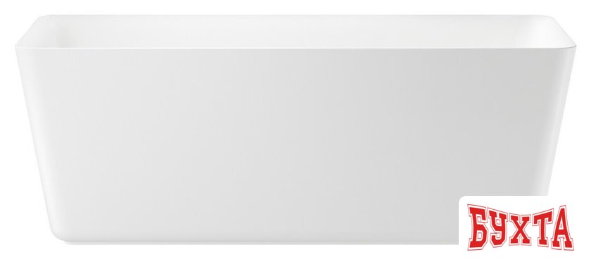 Ванна Wellsee DeSire 167,5x78 231502003 (отдельностоящая ванна белый глянец, экран, ножки, сифон-автомат матовый черный) 3