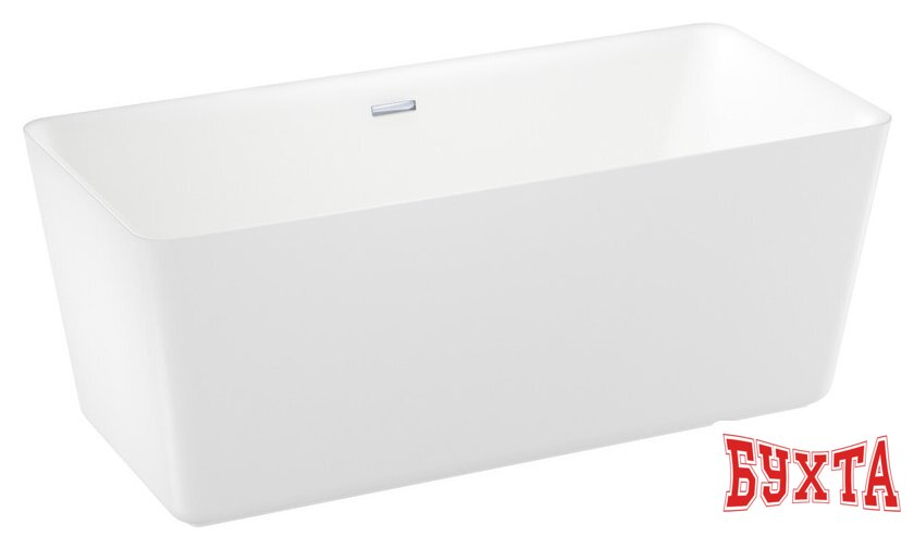 Ванна Wellsee DeSire 167,5x78 231502001 (отдельностоящая ванна белый глянец, экран, ножки, сифон-автомат хром) 2