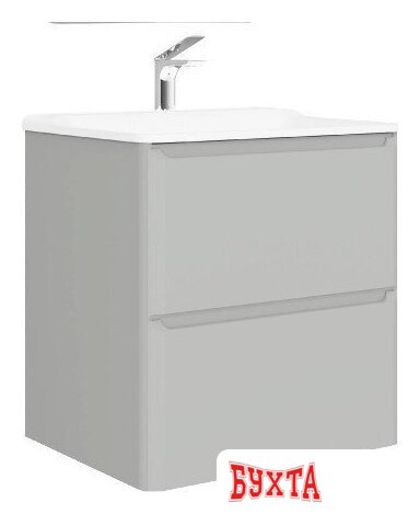 Мебель для ванных комнат Raval Тумба под умывальник Welto 60 Wel.01.60.2/P/GRS/RL