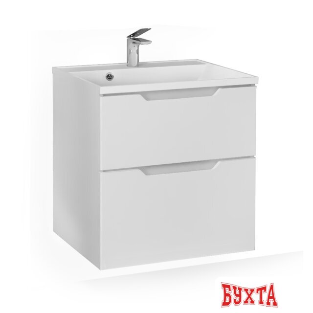 Мебель для ванных комнат Raval Тумба под умывальник Wector 60 Wct.01.60/P/W/MD