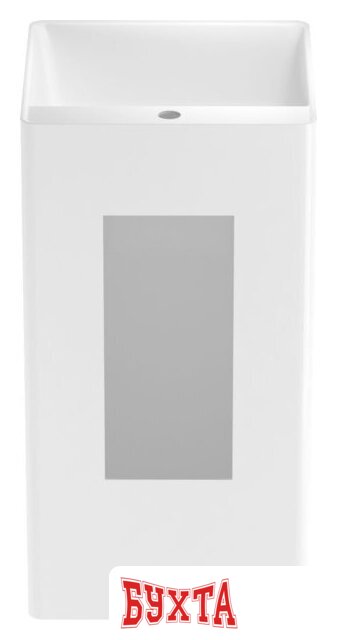 Умывальник Wellsee Pure BY Wellsee 230714000 (отдельностоящий, с отверстием под смеситель, глянцевый белый) 3