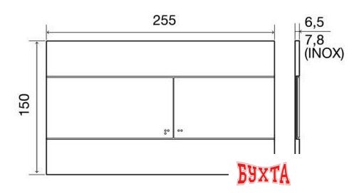 Инсталляция для унитаза OLI 80 Globe 600151+659058 (серый матовый) 3