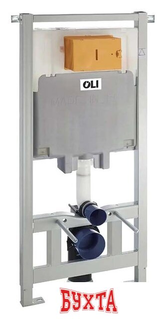 Инсталляция для унитаза OLI 80 Slim 600151+154962 (золотой) 2