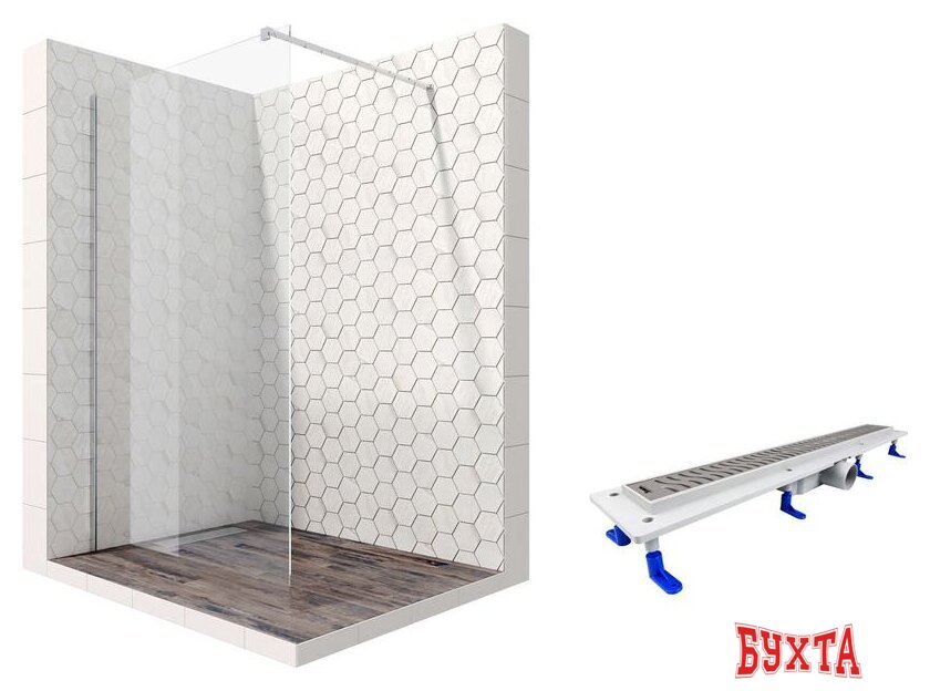 Душевая стенка Ambassador Set 15031103-ST14