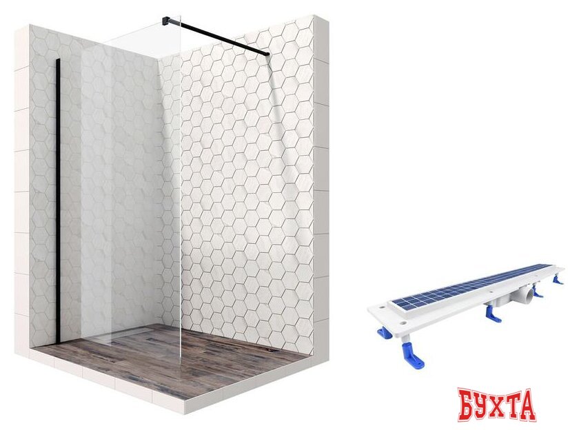 Душевая стенка Ambassador Set 15031109-ST12