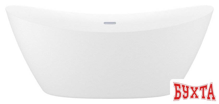 Ванна Wellsee Carefree Dove 168x73 23290101R (отдельностоящая ванна белый глянец, экран, ножки, сифон-автомат хром)