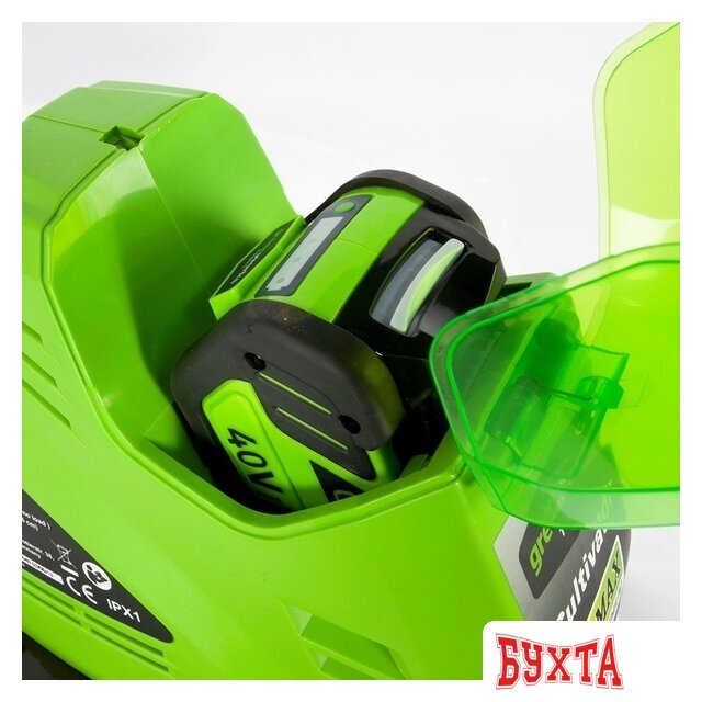 Мотокультиватор аккумуляторный Greenworks G40TL 3