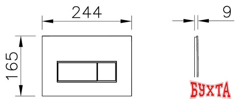 Инсталляция для унитаза Vitra V-Fix Core 800-1875 4