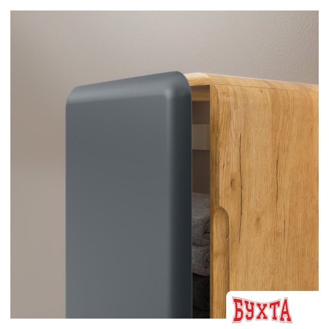 Мебель для ванных комнат Raval Тумба под умывальник Coste 60 Cst.01.60/P/GRS/RL 2