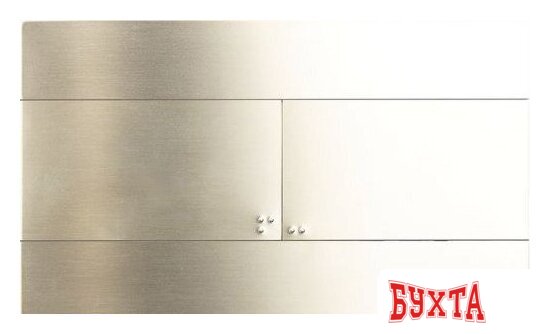 Панель смыва OLI Slim 888561 INOX (белое золото)