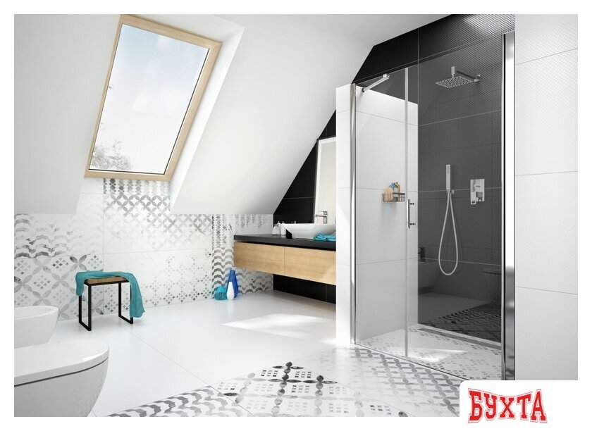 Душевая дверь Deante Moon 120 KTM 014P 3