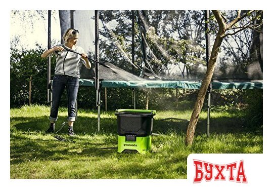 Мойка высокого давления Greenworks GDC40 (без АКБ) 3