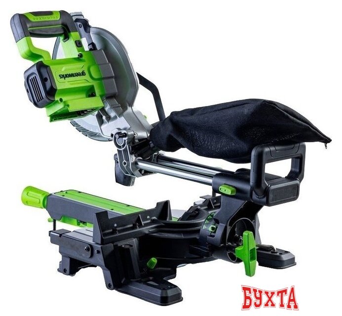 Торцовочная пила Greenworks GD24MS216 1501707UG (с 1-им АКБ) 5