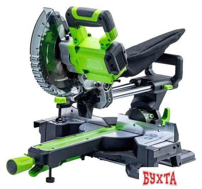 Торцовочная пила Greenworks GD24MS216 1501707UH (с 1-им АКБ) 3