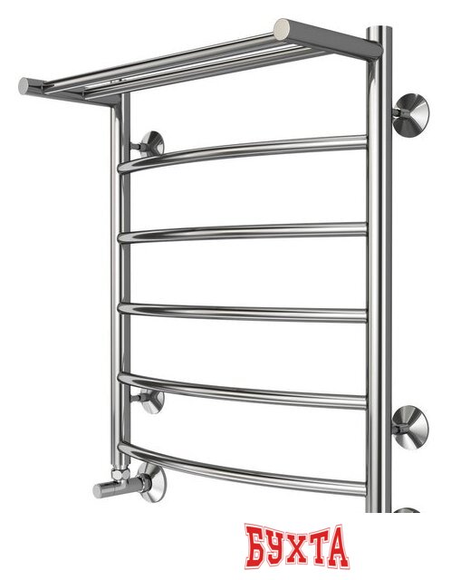 Полотенцесушитель TERMINUS Классик П6 500x600 (с полкой)