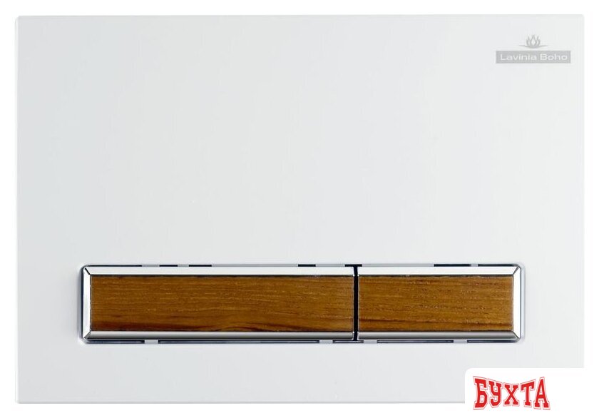 Панель смыва Lavinia Boho Relfix 38050603 (белый/светлое дерево) 4