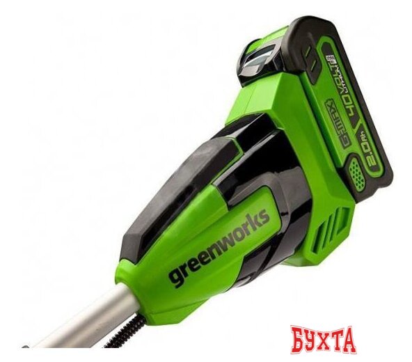Триммер Greenworks GD40BCB (без АКБ) 2