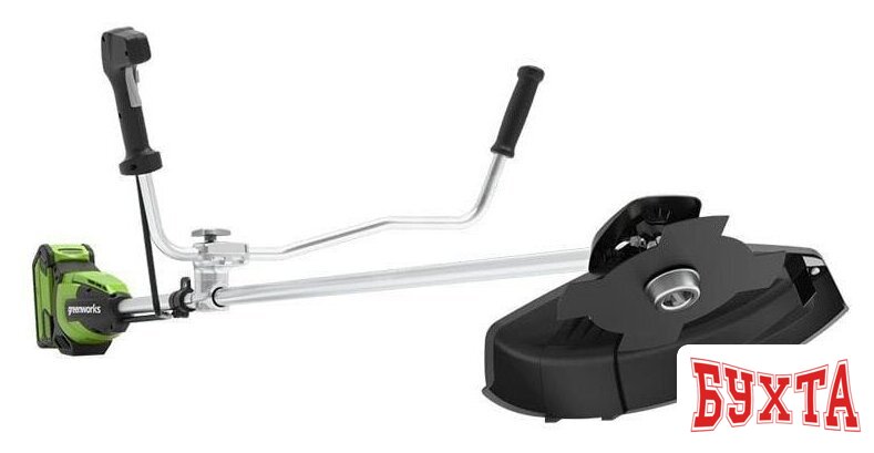 Триммер Greenworks GD40BCB (без АКБ) 4