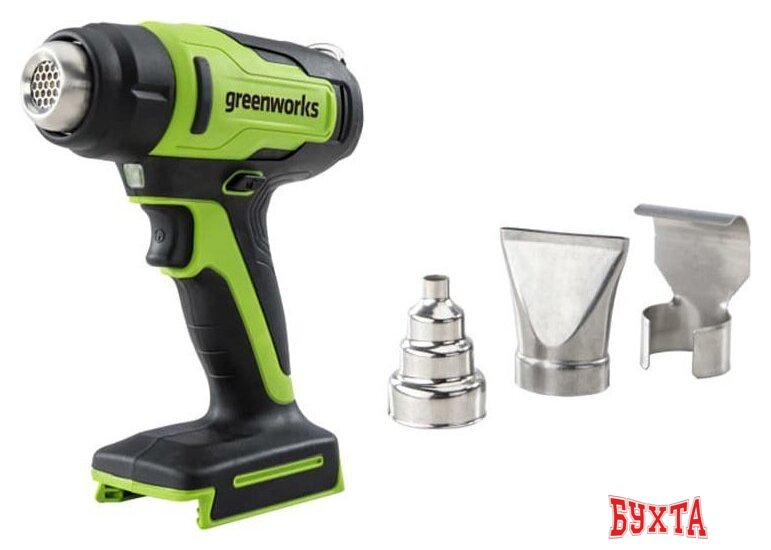 Промышленный фен Greenworks G24HG 3400207 (без АКБ)