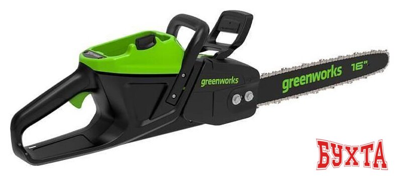 Аккумуляторная пила Greenworks GD60CS25 (с 1-им АКБ 4 Ач) 2