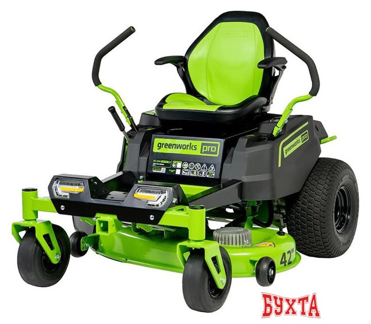 Райдер Greenworks Zero Turn CrossoverT GC82ZT107 7404107 (без АКБ)