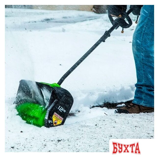 Снегоуборщик Greenworks GD40SS (без АКБ) 4