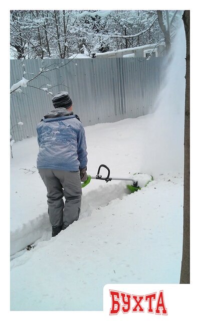 Снегоуборщик Greenworks GD40SS (без АКБ) 5