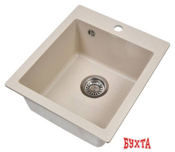 Кухонная мойка Wisent W420-30 (кремовый) 3