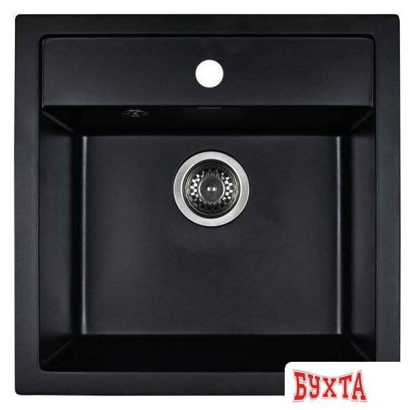 Кухонная мойка Wisent W510-26 (антрацит)