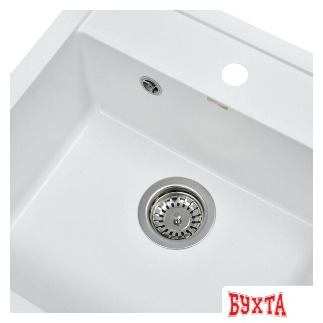 Кухонная мойка Wisent 510-28W (с сифоном GER013) 2