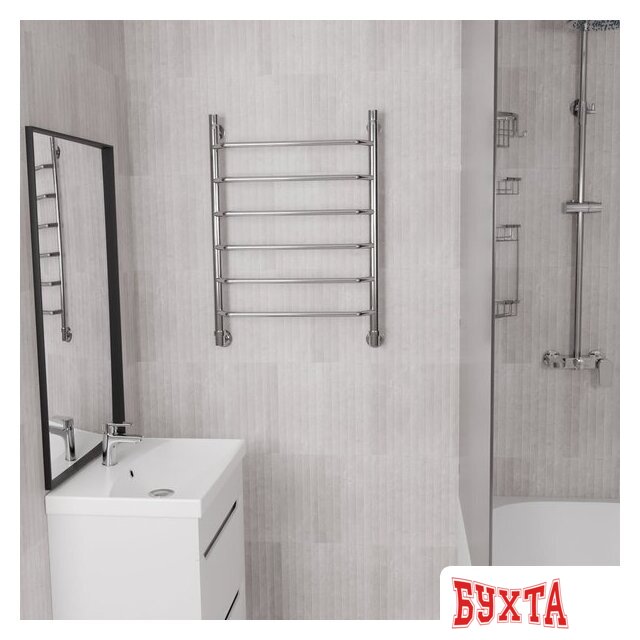 Полотенцесушитель Luxon E 80x50 (нижнее подключение) 3